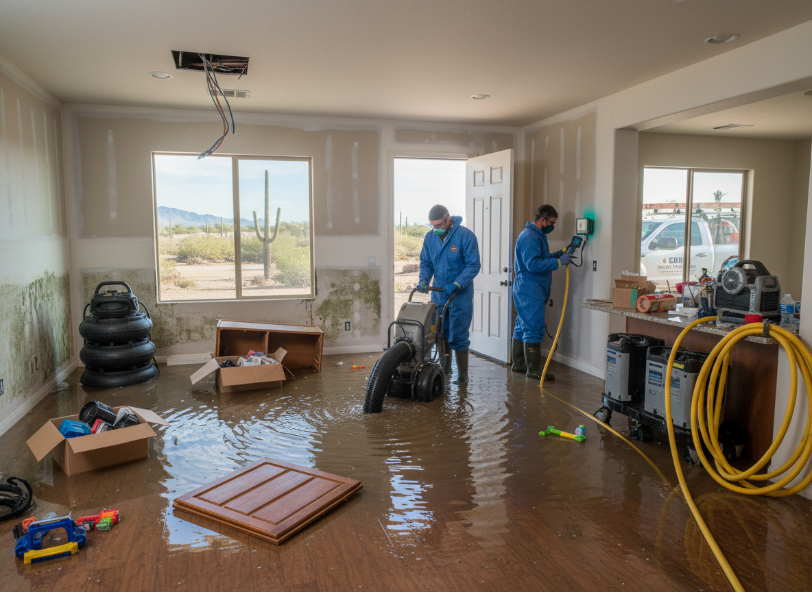 Water Damage Restoration in Sarival Paseo