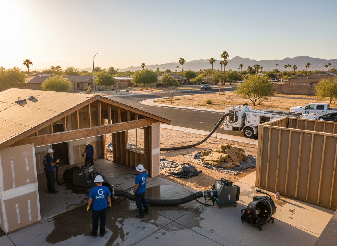 Water Damage Restoration in Estrella Mountain Ranch
