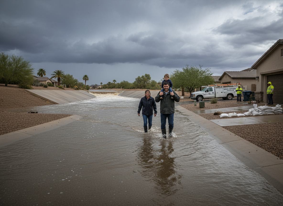 How To Handle Flash Flooding From Local Washes In Goodyear