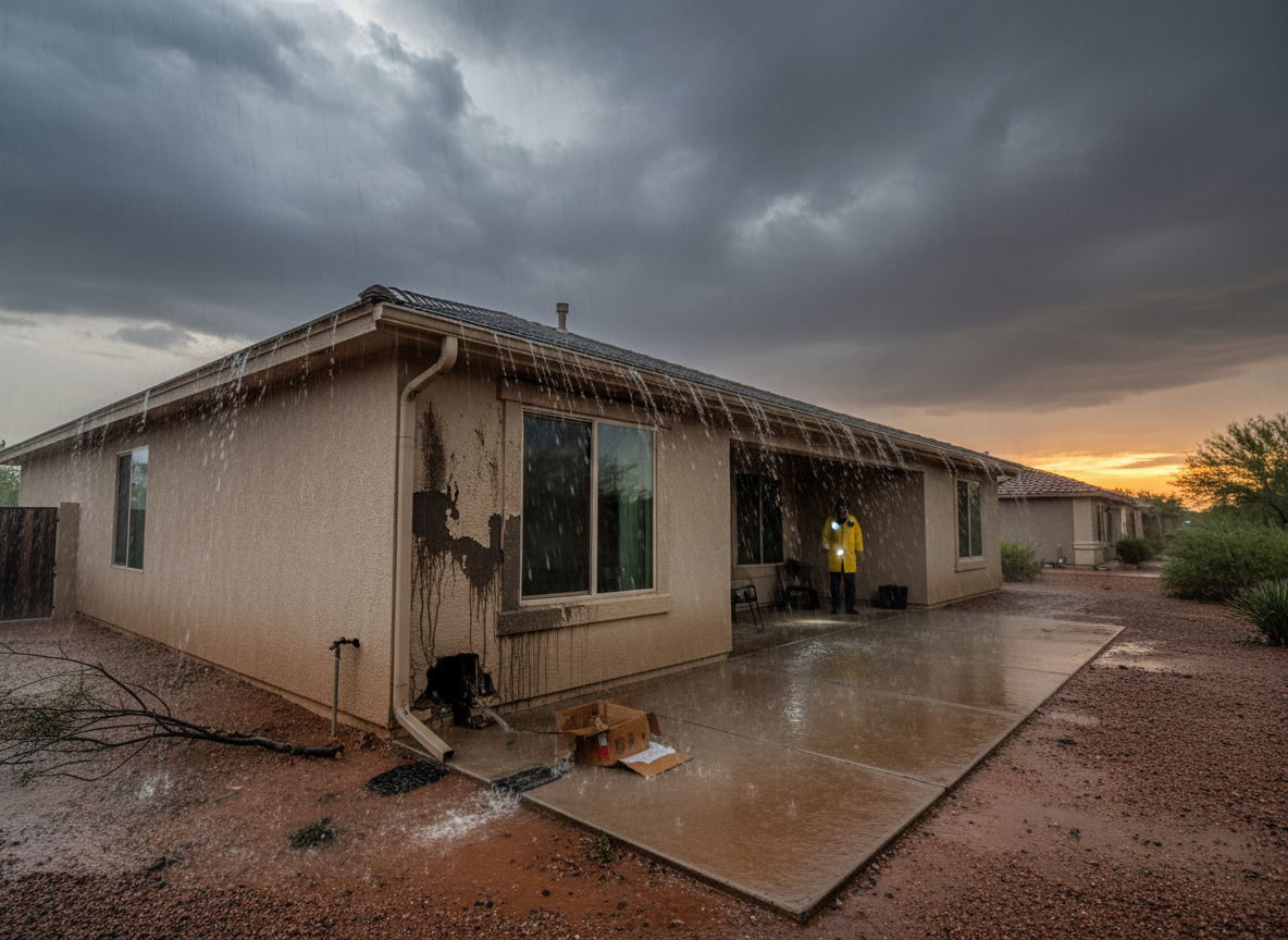 What Monsoon Season Means For Water Damage In Goodyear Homes