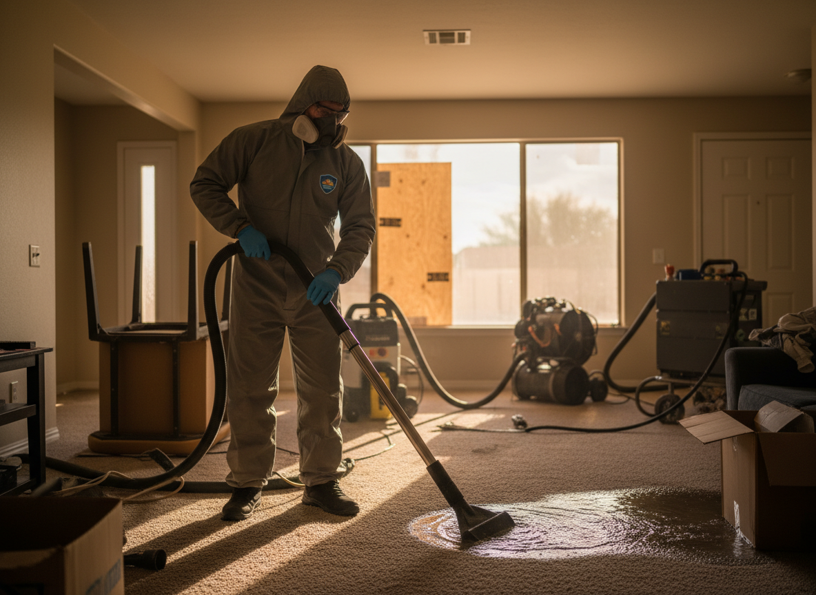 Emergency Water Damage Restoration in Goodyear, AZ