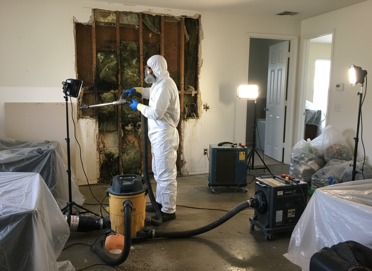 Mold Damage Remediation After Water Damage in Goodyear, AZ