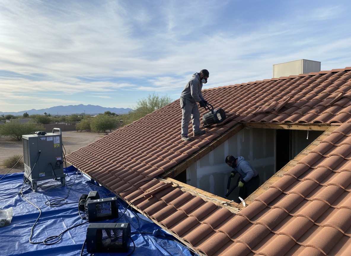 Water Damage Restoration in Rio Paseo